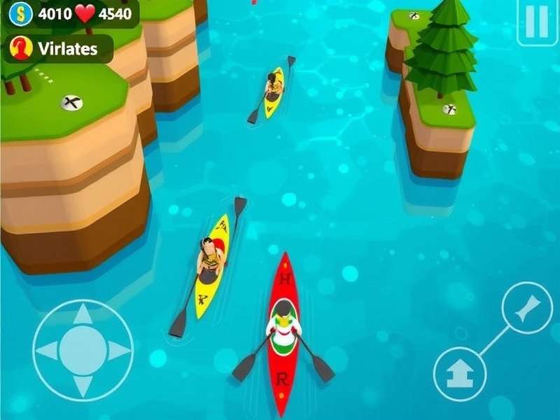 Power Play Paddlers Game Screenshot
